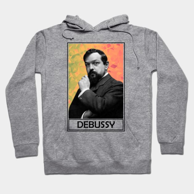 Claude Debussy​ Hoodie by TheMusicophile